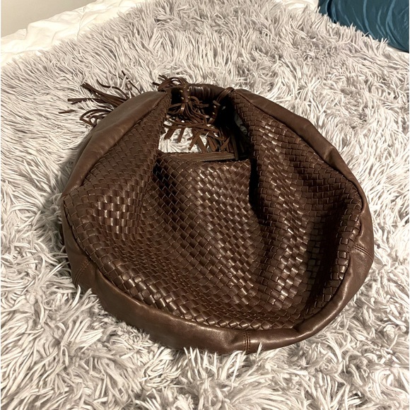 Ziginy Handbags - Large Leather Hobo bag by Ziginy